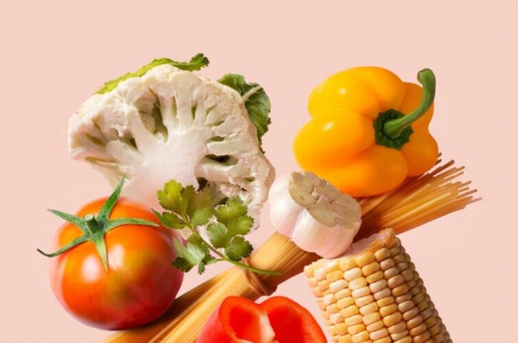 Italian diet with fruit and vegetables to lose weight