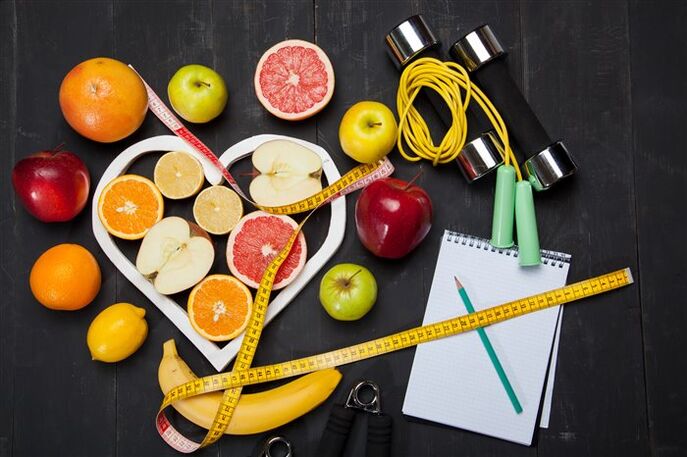 The right foods and physical activity are the key to rapid weight loss
