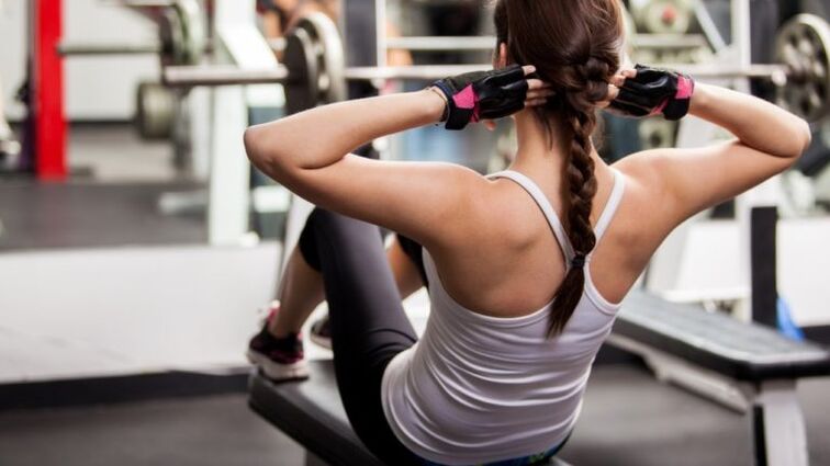 exercise in the gym to lose weight