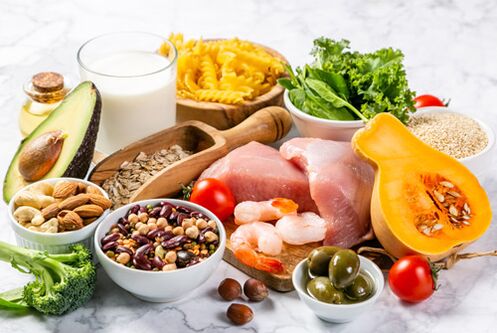 Foods rich in proteins for proper nutrition