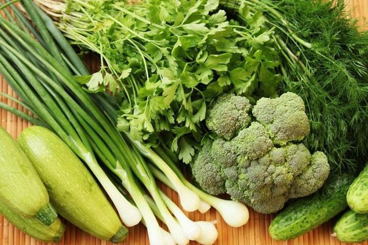 vegetables and herbs for a hypoallergenic diet