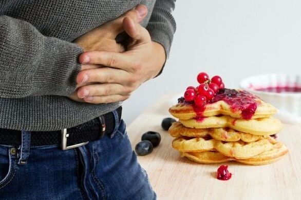 pancakes with berries as a prohibited food after removal of the gallbladder