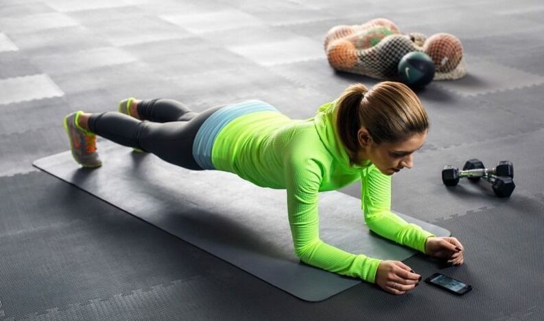 how to stay on the plank longer