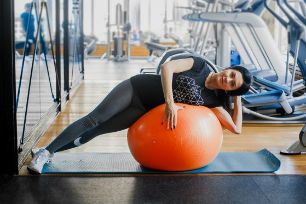 exercises with fitball